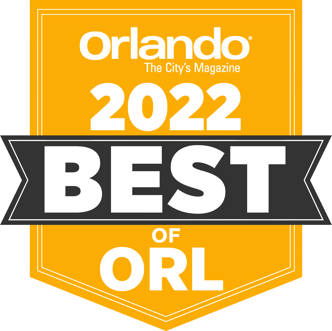 Orlando Best of 2022 Award Badge